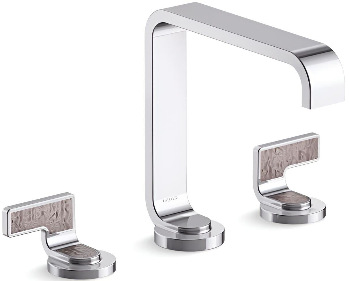 Vòi chậu rửa mặt nóng lạnh Kallista P34231-LDW-CP