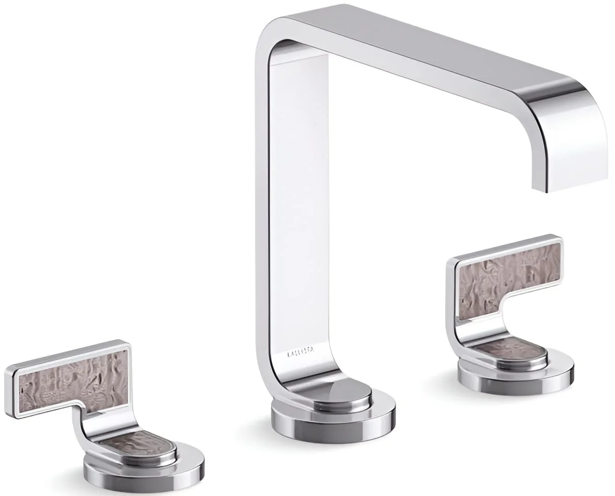 Vòi chậu rửa mặt nóng lạnh Kallista P34231-LDW-CP