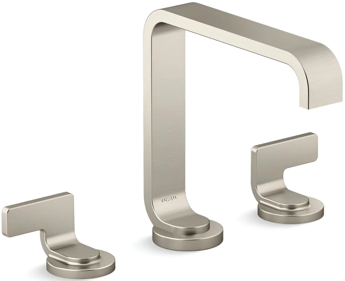 Vòi chậu rửa mặt nóng lạnh Kallista P34231-LV-BN