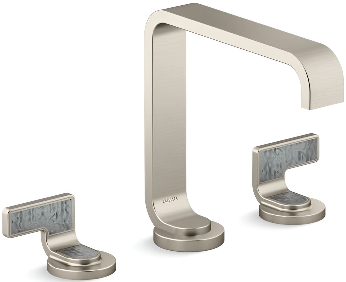 Vòi chậu rửa mặt nóng lạnh Kallista P34231-SGW-BN