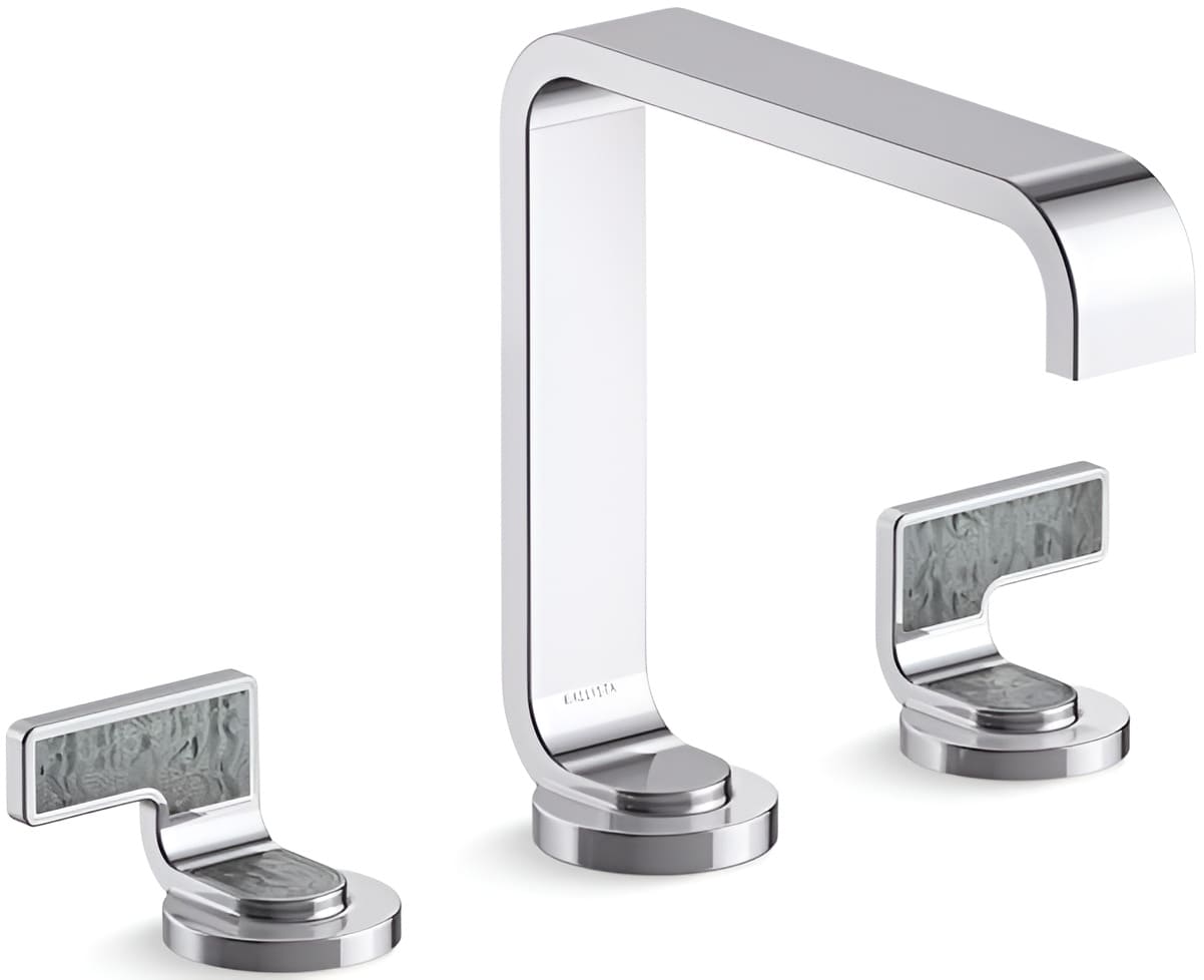 Vòi chậu rửa mặt nóng lạnh Kallista P34231-SGW-CP