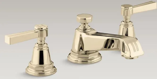 Vòi chậu rửa nóng lạnh Pinstripe Kohler K-13132-4B-AF