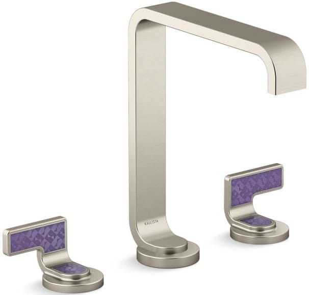 Vòi chậu rửa mặt nóng lạnh Kallista P34232-DVD-BN