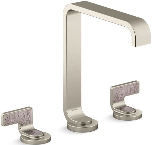 Vòi chậu rửa mặt nóng lạnh Kallista P34232-LDW-BN