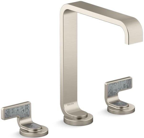 Vòi chậu rửa mặt nóng lạnh Kallista P34232-SGW-BN