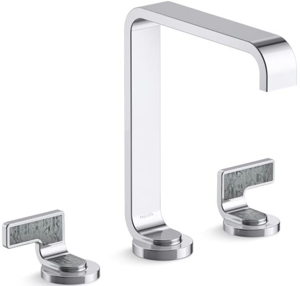 Vòi chậu rửa mặt nóng lạnh Kallista P34232-SGW-CP