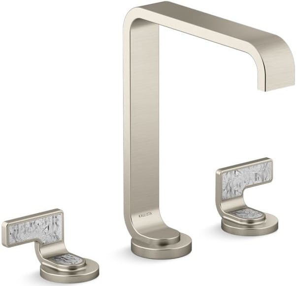 Vòi chậu rửa mặt nóng lạnh Kallista P34232-TWW-BN
