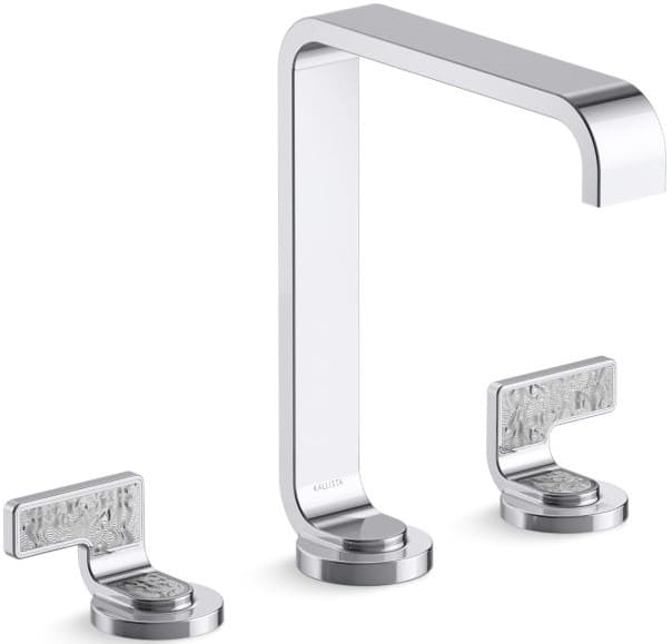 Vòi chậu rửa mặt nóng lạnh Kallista P34232-TWW-CP