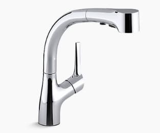 Vòi chậu rửa chén dây rút Kohler Elate K-13963T-C4-CP