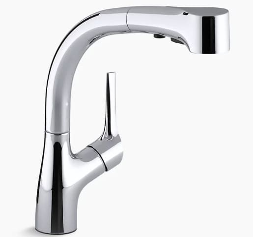 Vòi chậu rửa chén dây rút Kohler Elate K-13963-CP
