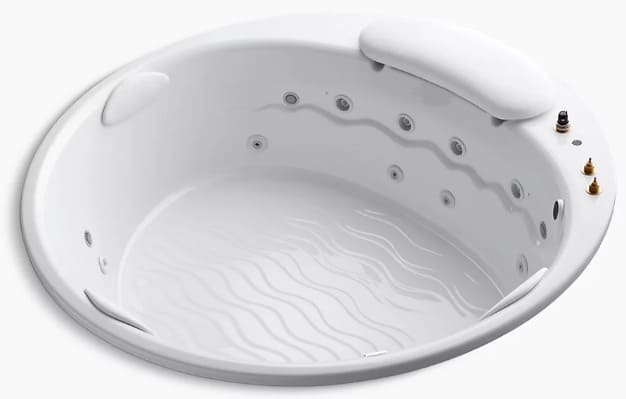 Bồn tắm nhựa massage RiverBath Kohler K-1397-H2-0