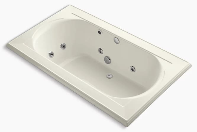 Bồn tắm nhựa massage Memoirs Kohler K-1418-H2-96