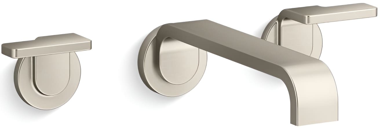 Vòi chậu rửa mặt nóng lạnh Kallista P34236-LV-BN