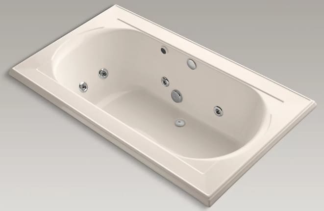Bồn tắm nhựa massage Memoirs Kohler K-1418-H2-55