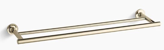 Thanh treo khăn đôi Purist kohler K-14375-AF