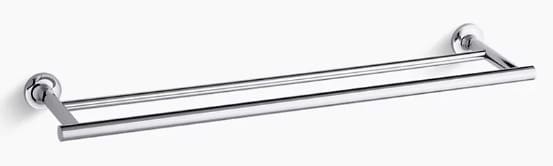 Thanh treo khăn đôi Purist kohler K-14375-CP