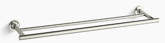 Thanh treo khăn đôi Purist kohler K-14375-SN