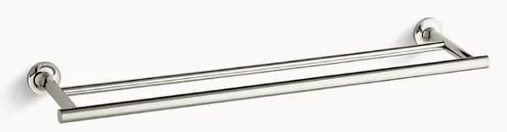 Thanh treo khăn đôi Purist kohler K-14375-SN
