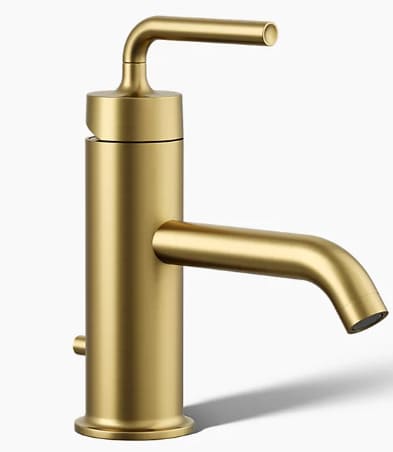 Vòi chậu rửa nóng lạnh Purist Kohler K-14402-4A-2MB