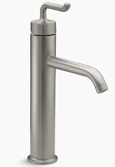 Vòi chậu rửa nóng lạnh Purist Kohler K-14404-4-BN