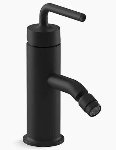 Vòi chậu rửa nóng lạnh Purist Kohler K-14434-4A-BL