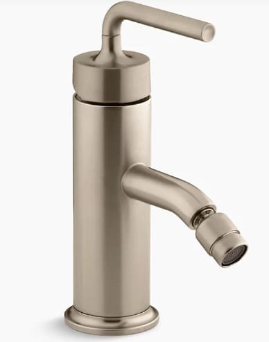 Vòi chậu rửa nóng lạnh Purist Kohler K-14434-4A-BV