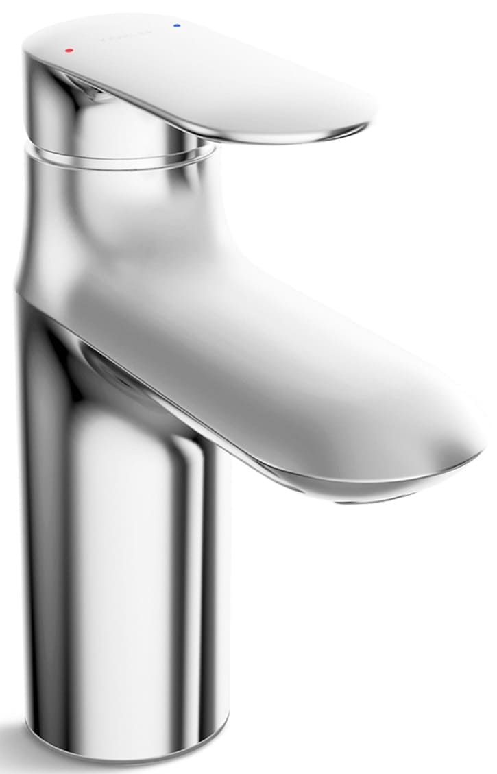 Vòi chậu rửa mặt nóng lạnh Kohler K-98827T-4-CP