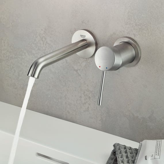 Vòi Chậu Lavabo Nóng Lạnh Âm Tường Đức Grohe 19408DC1