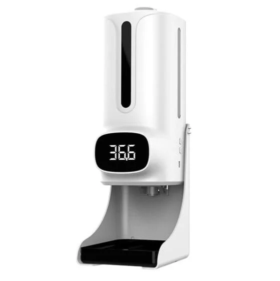 Máy xịt cồn tự động kết hợp máy đo thân nhiệt Miken MKXC-K9Pro