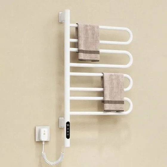 Giàn sấy khăn màu đen thông mình kết nối Wifi Miken G65W-Wifi