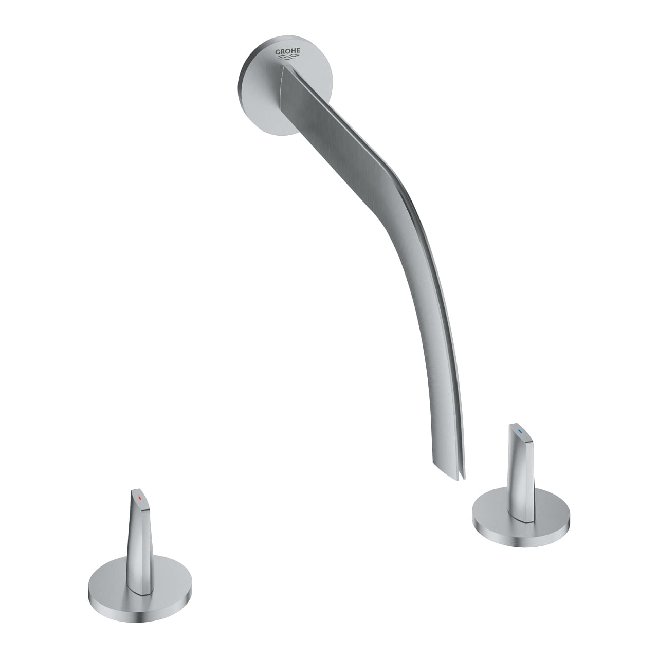 Vòi Chậu Lavabo Nóng Lạnh Âm Tường Đức Grohe 20614SD0