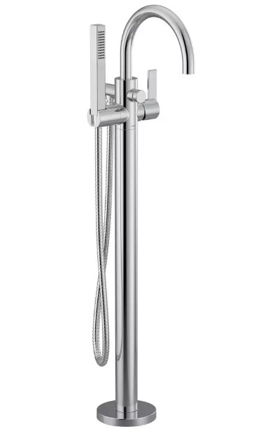 Bộ Sen Xả Bồn Tắm Đặt Sàn Moen MOE615+TS50100