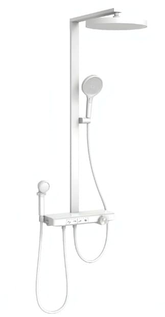 Bộ sen cây nhiệt gắn tường Bravat F6641774WM-A1