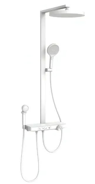 Bộ sen cây nhiệt gắn tường Bravat F6641774WM-A1