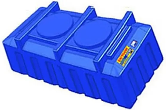 Bồn nhựa Tân Á Đại Thành 1000l vuông