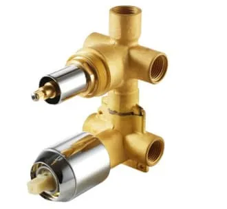 Bộ trộn sen nhiệt độ âm tường Bravat D969CP-B-ENG