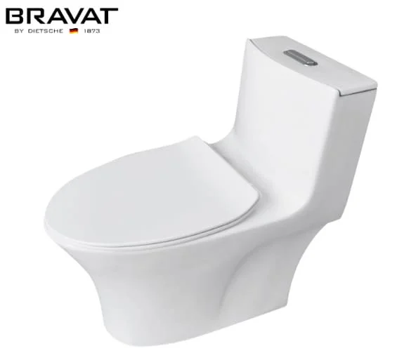 Bồn cầu 1 khối nắp êm cao cấp BRAVAT C21292UW-3-ENG