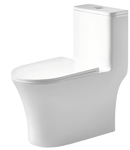 Bồn cầu 1 khối nắp êm cao cấp BRAVAT C21400W-3-ENG 