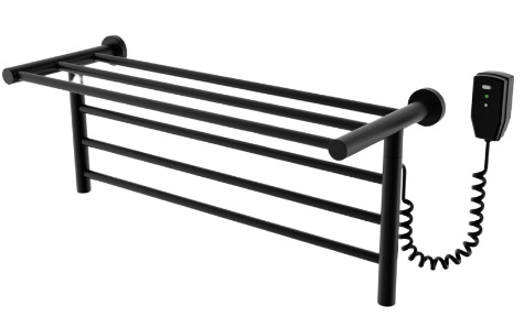 Giàn sấy khăn màu đen Bravat D7869BW-ENG