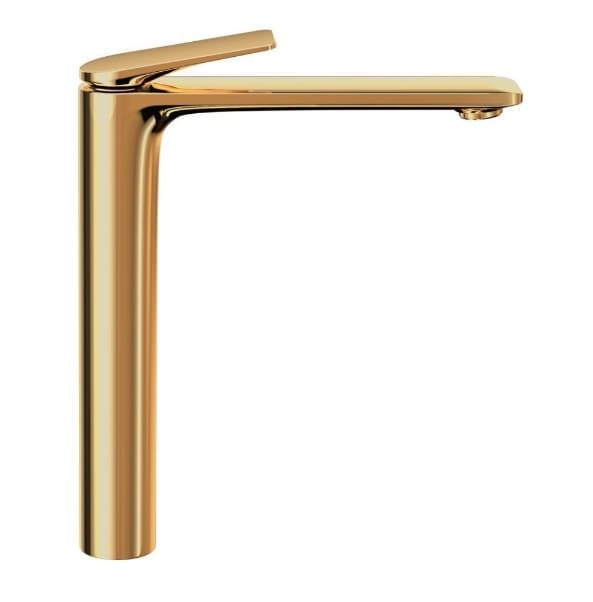 Vòi chậu rửa mặt nóng lạnh màu vàng Ấn Độ Jaquar LAG-GBP-91005BWFV