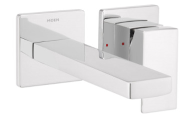 Vòi chậu lavabo 3 Lỗ âm tường Moen GN54124