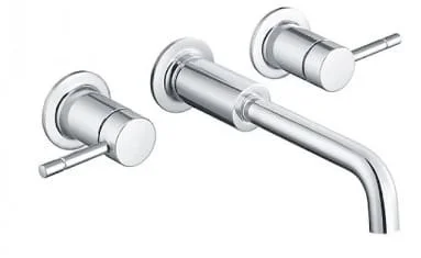 Vòi chậu lavabo 3 Lỗ âm tường Moen GNT69128