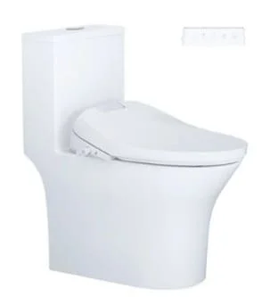 Bồn cầu 1 khối nắp điện tử Caesar C1391+TAF610H