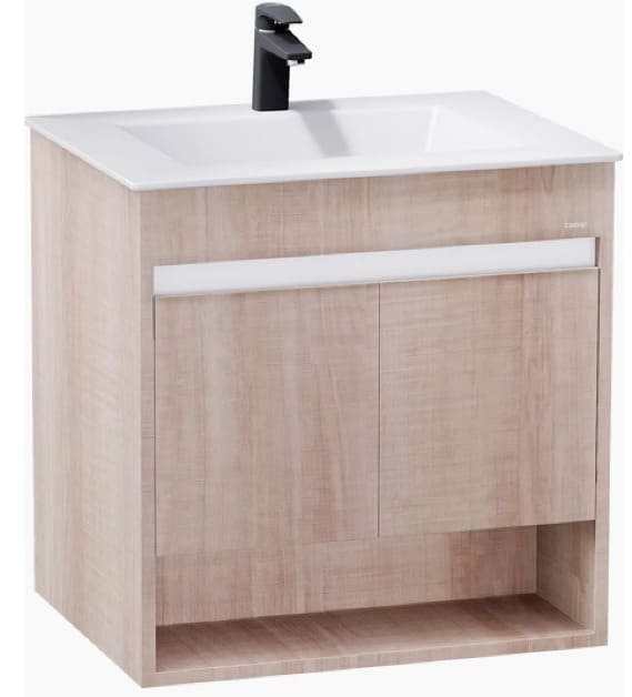 Bộ Tủ Chậu Treo Tường Lavabo Caesar LF5030+EH15030AW7V 