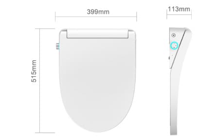 Nắp bồn cầu điệ tử Caesar TAF512H