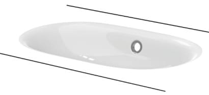 Chậu rửa mặt âm bàn Axent A217-000mUeL