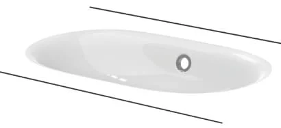 Chậu rửa mặt âm bàn Axent A217-000mUeL