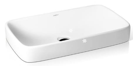 Chậu rửa mặt bán âm Axent L006-1101-M2
