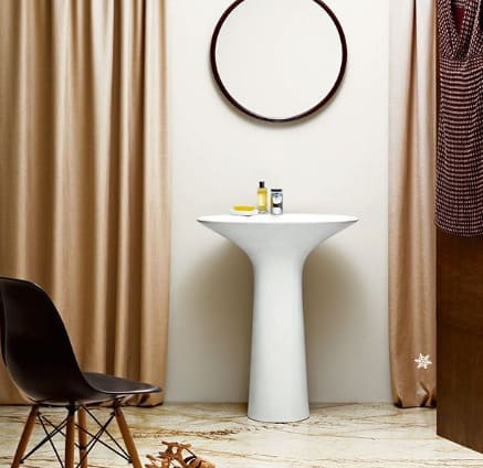 Chậu rửa đặt sàn kiểu dáng Pháp Axent L720-9101-M1