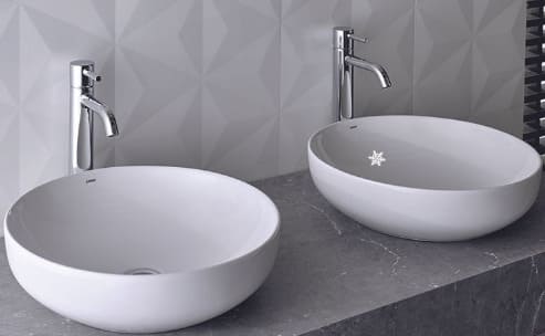 Chậu rửa mặt oval đặt bàn Axent L310-1101-M1